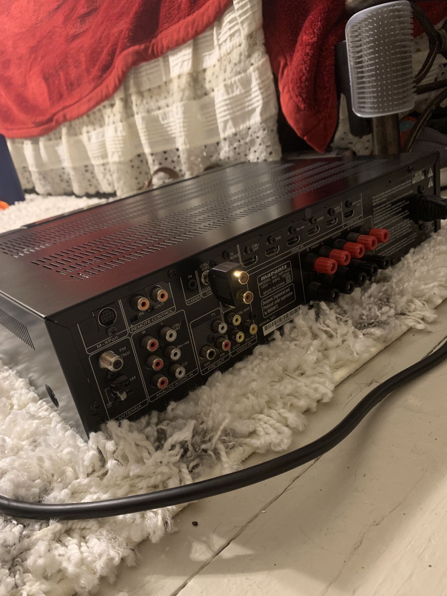 Marantz NR1403 Slim Line 5.1-Channel Home Theater AV Receiver