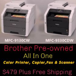 Brother Pre-owned Printers And Copiers Plus a Free 6 Months Supply Of Toner Thumbnail
