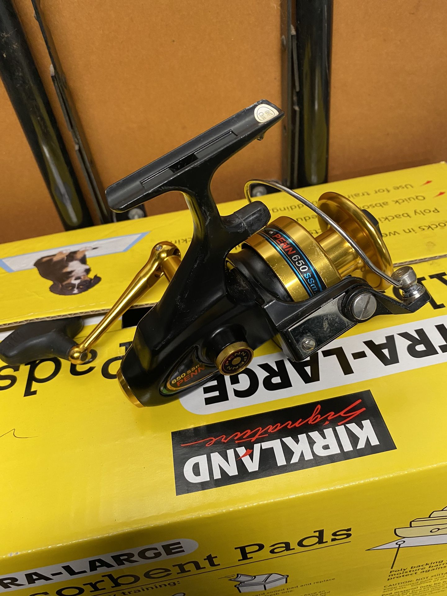 Like new Penn 650SSM Spinfisher Metal Reel