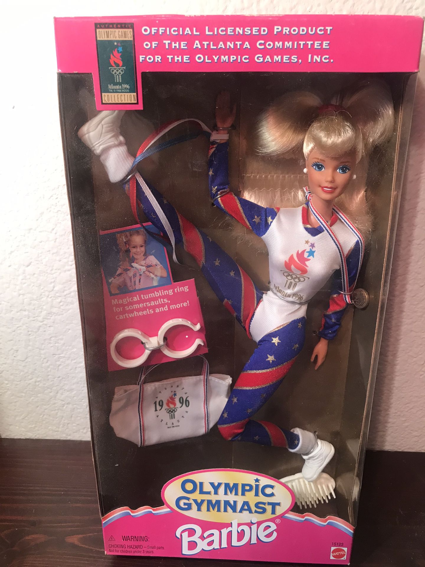 Olympic Gymnist Barbie Collectable Doll