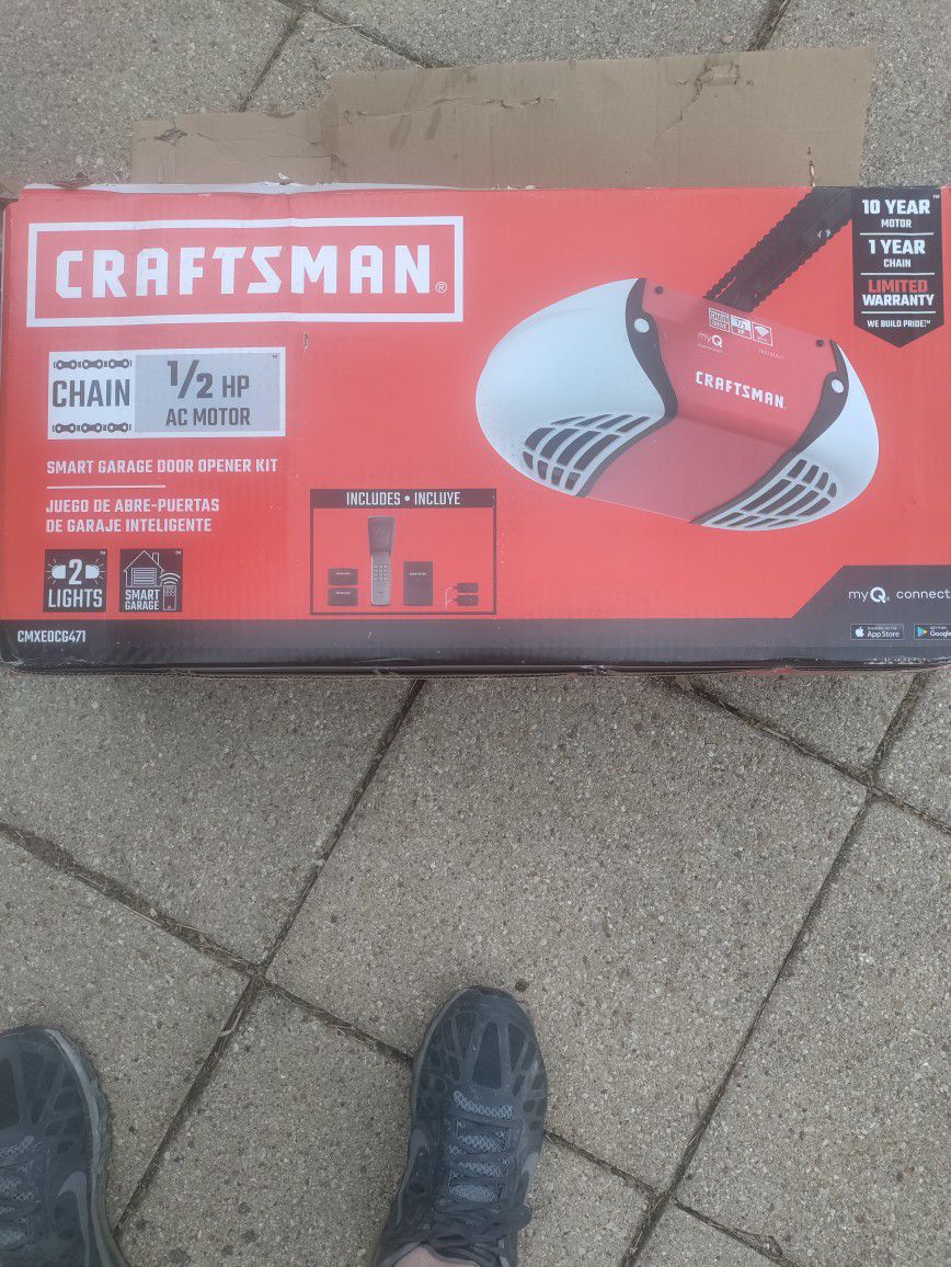 Craftsman 1/2 HP Smart Garage Door Opener Kit