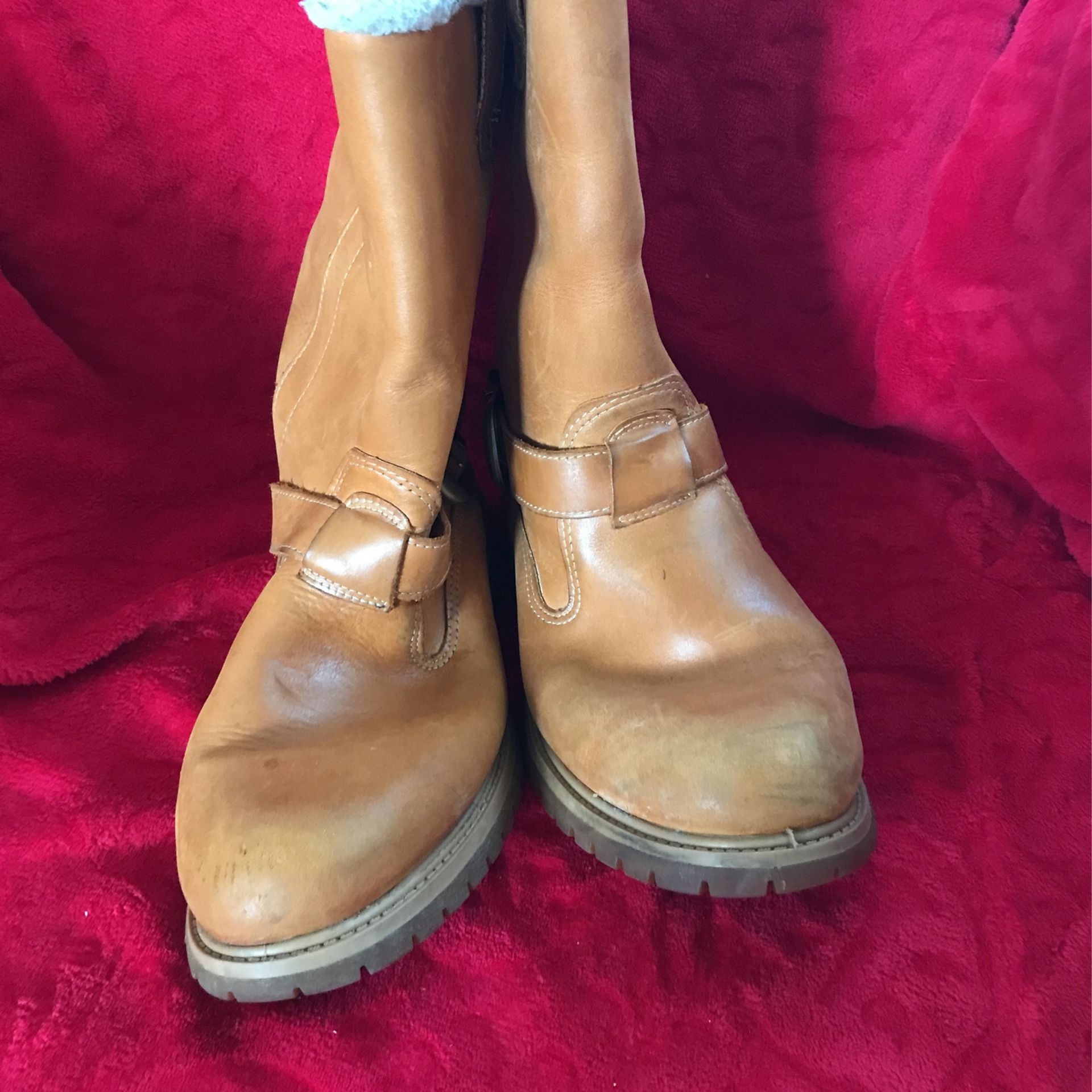 Timberland Women's Graceyn Waterproof Biker Boots