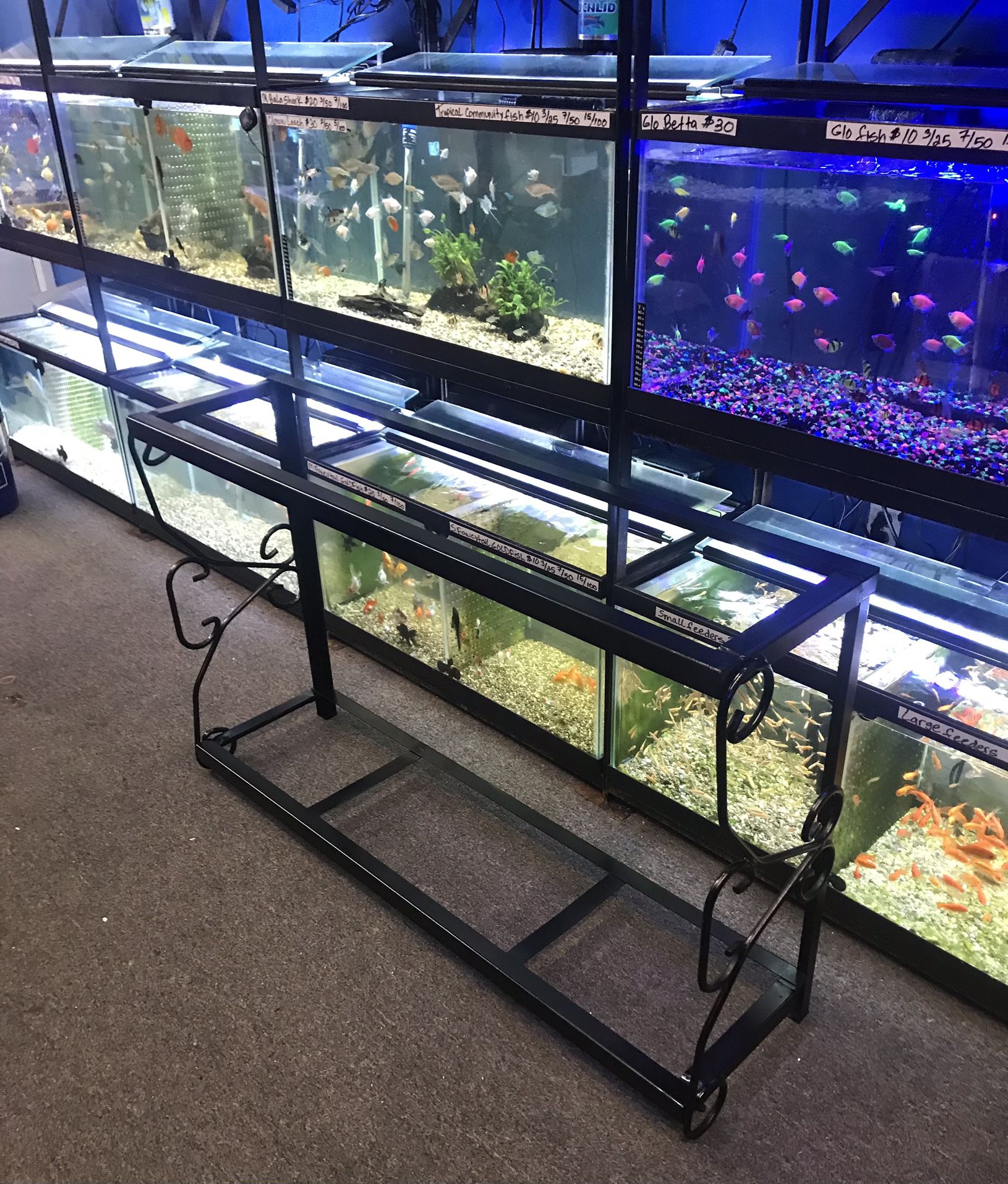 Stand For A 55 gallon Fish Tank $100