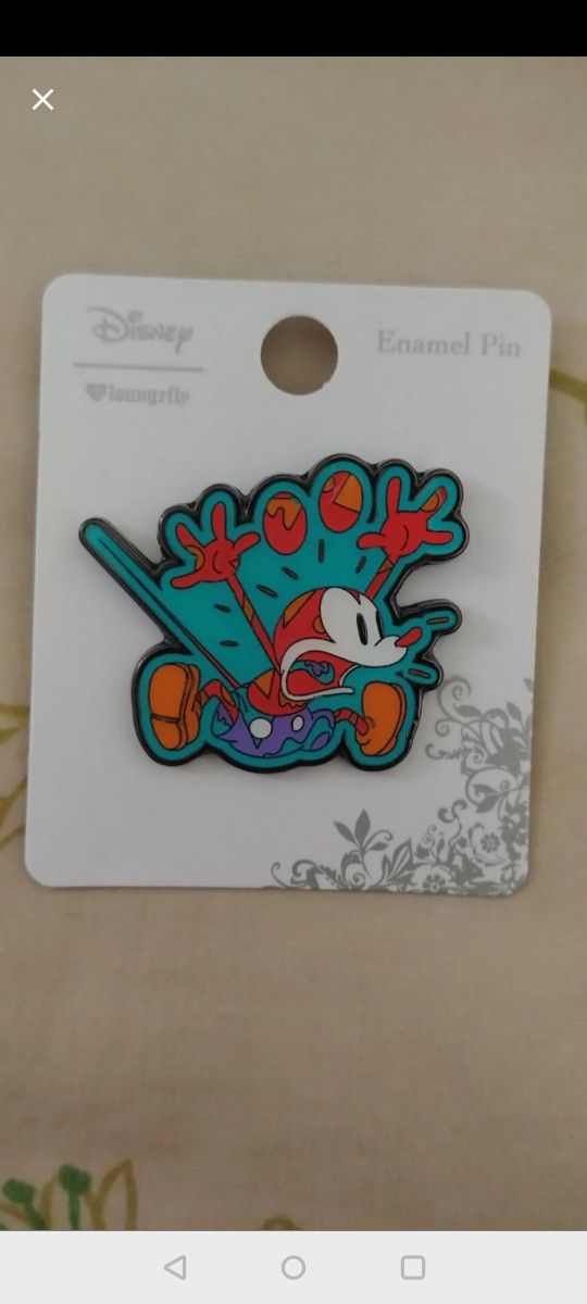 Disney "Retro Cartoon Mickey" Enamel Pin