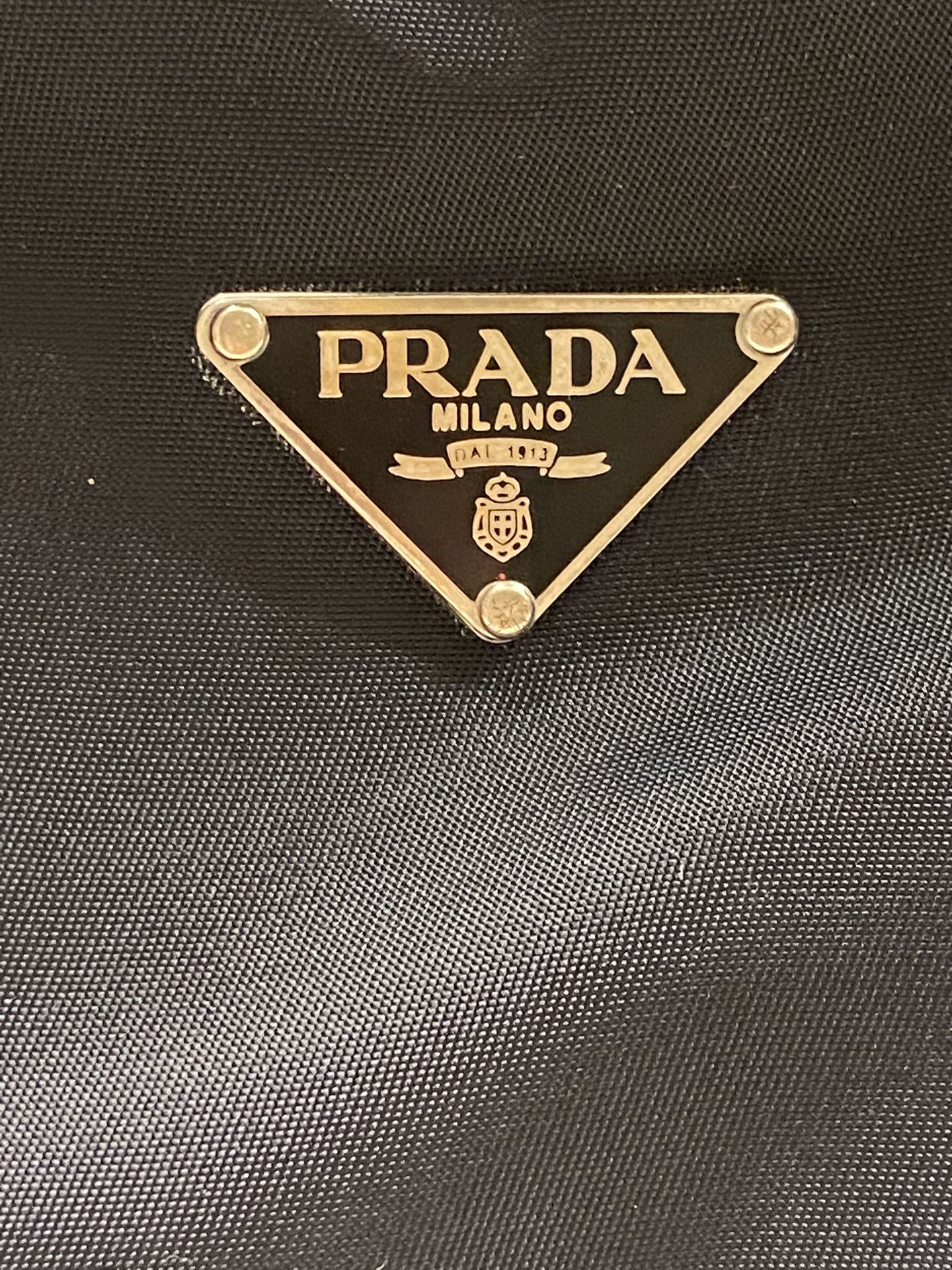 Prada Tessuto Nylon Hobo Handbag