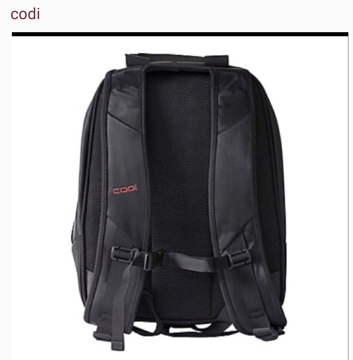 Code i laptop backpack new