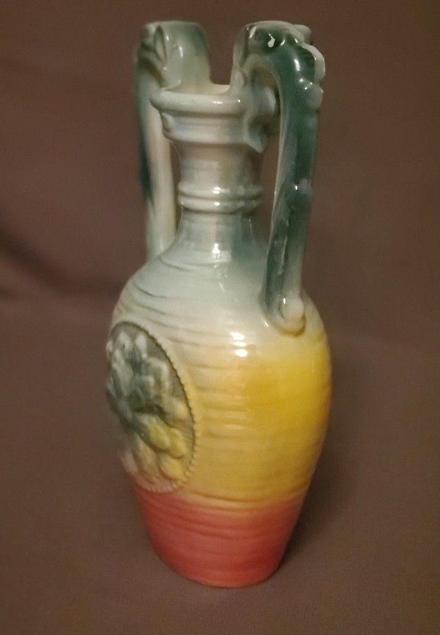 Vintage Chinese Double Dragon Vase