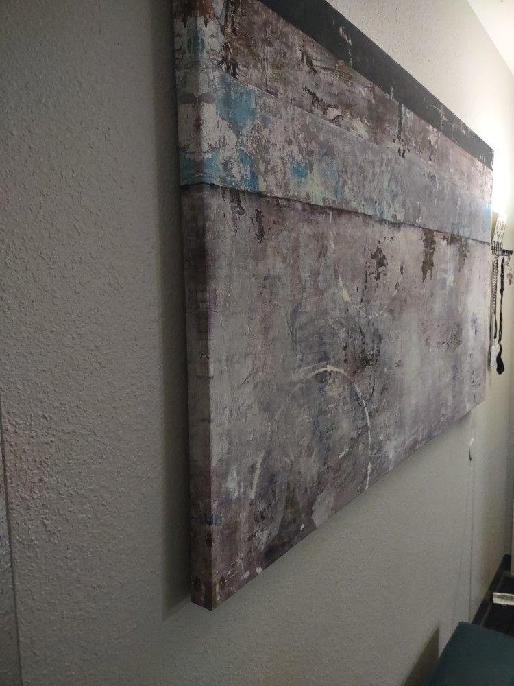 3' × 5' 2" Beautiful Canvas Painting Great Addition To Any Home
