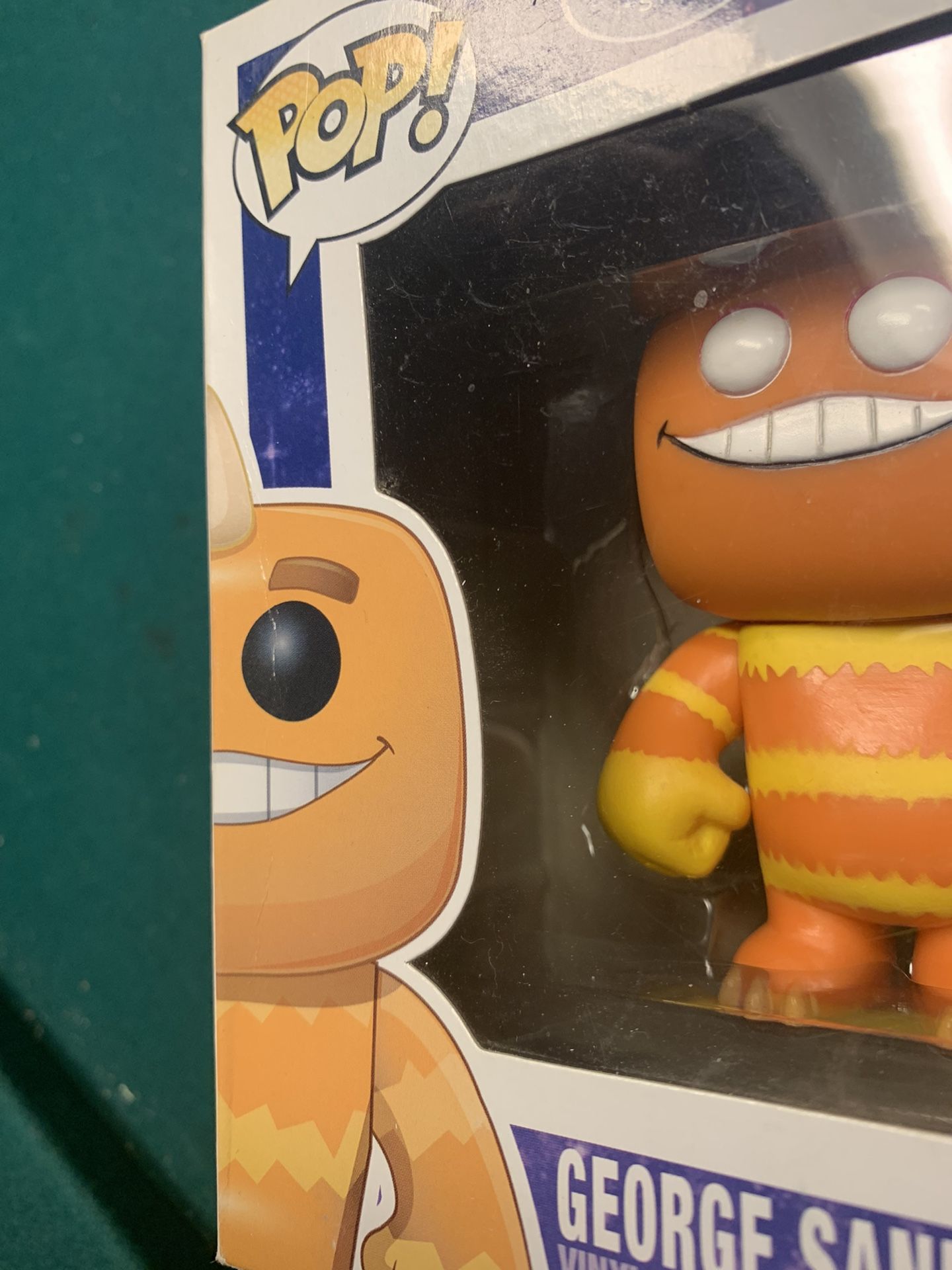 2011 RARE AND VAULTED Disney Monsters Inc George Sanderson Funko Pop with black eye rare box check pictures has some wear it’s over 10 year old pop