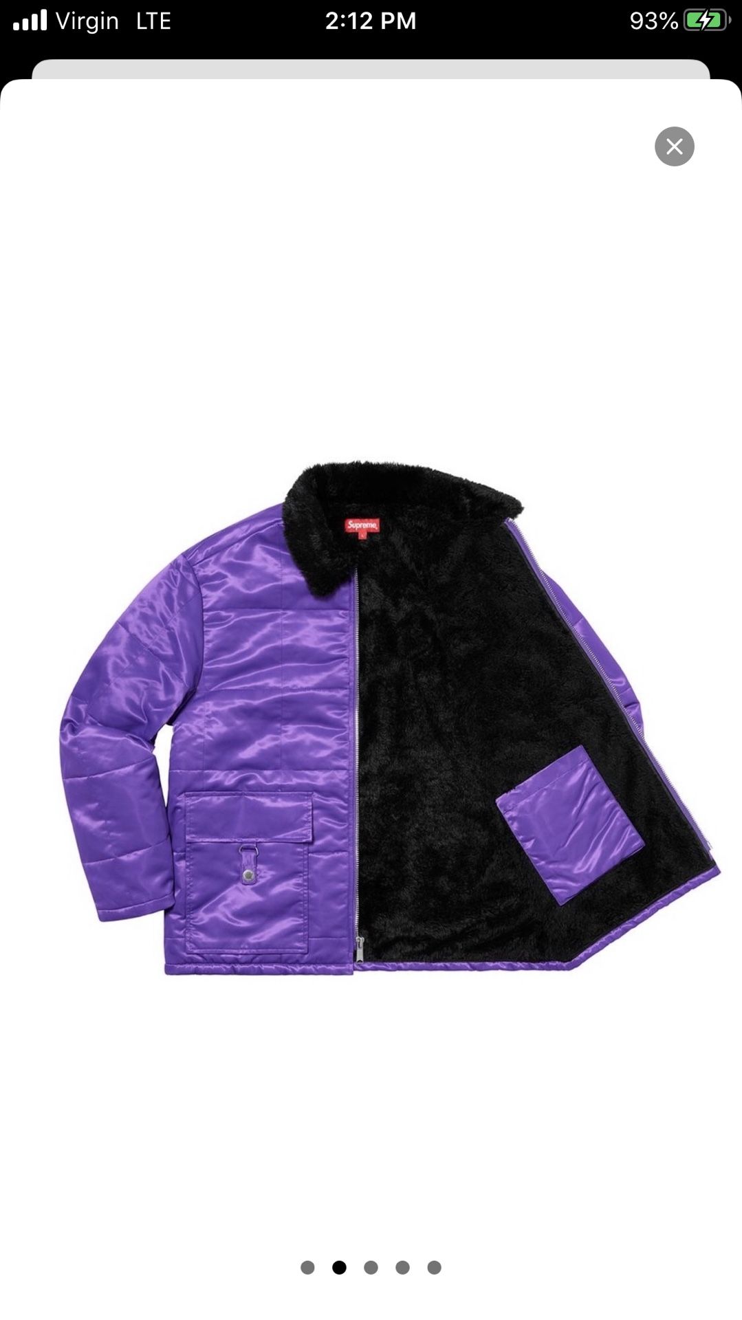 SUPREME CORDURA QUILTED JACKET