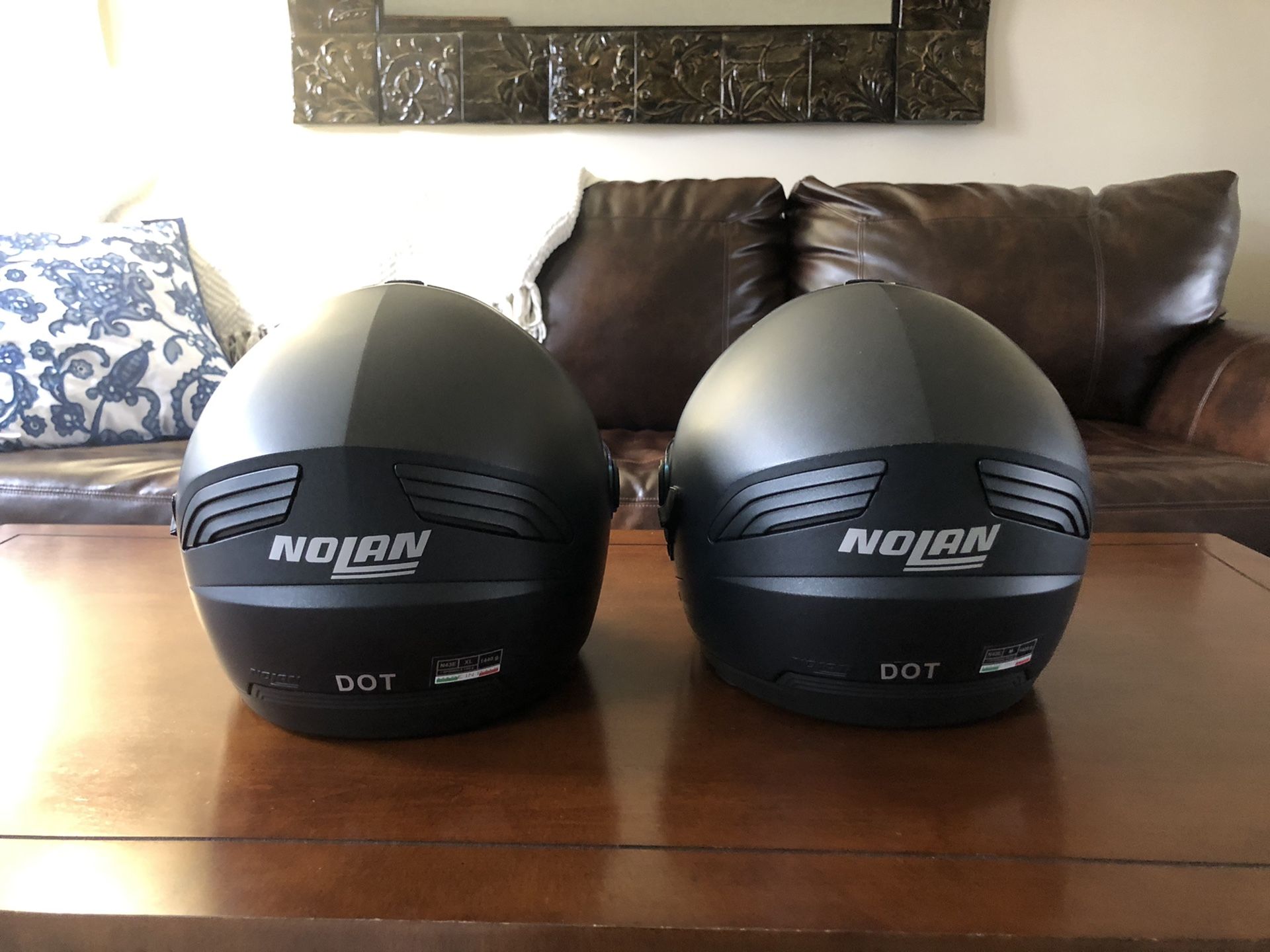 Nolan Motorcycle Helmets - Matching His and Hers