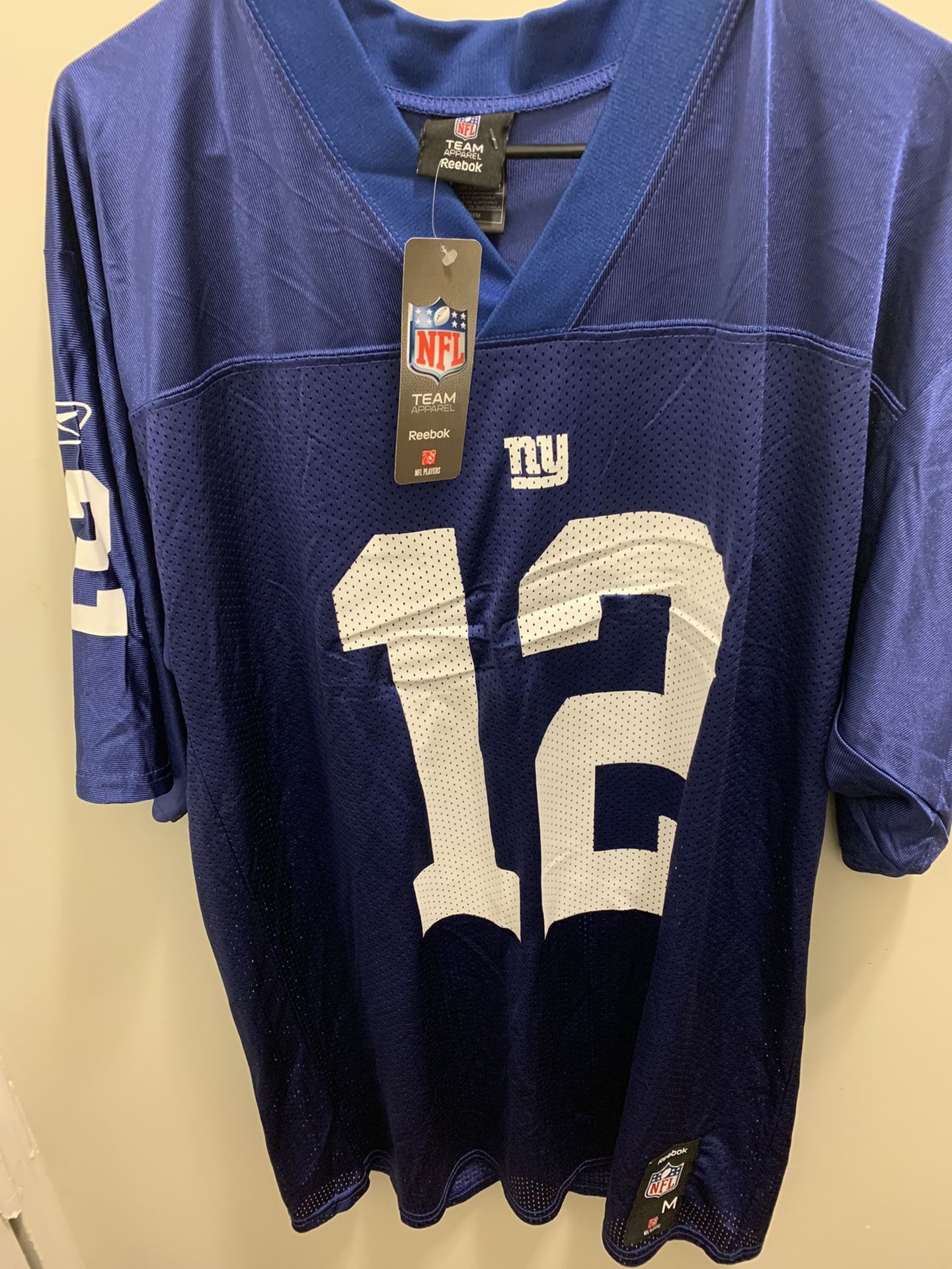 New York Giants Reebok Steve Smith Jersey Size Medium (Brand New)