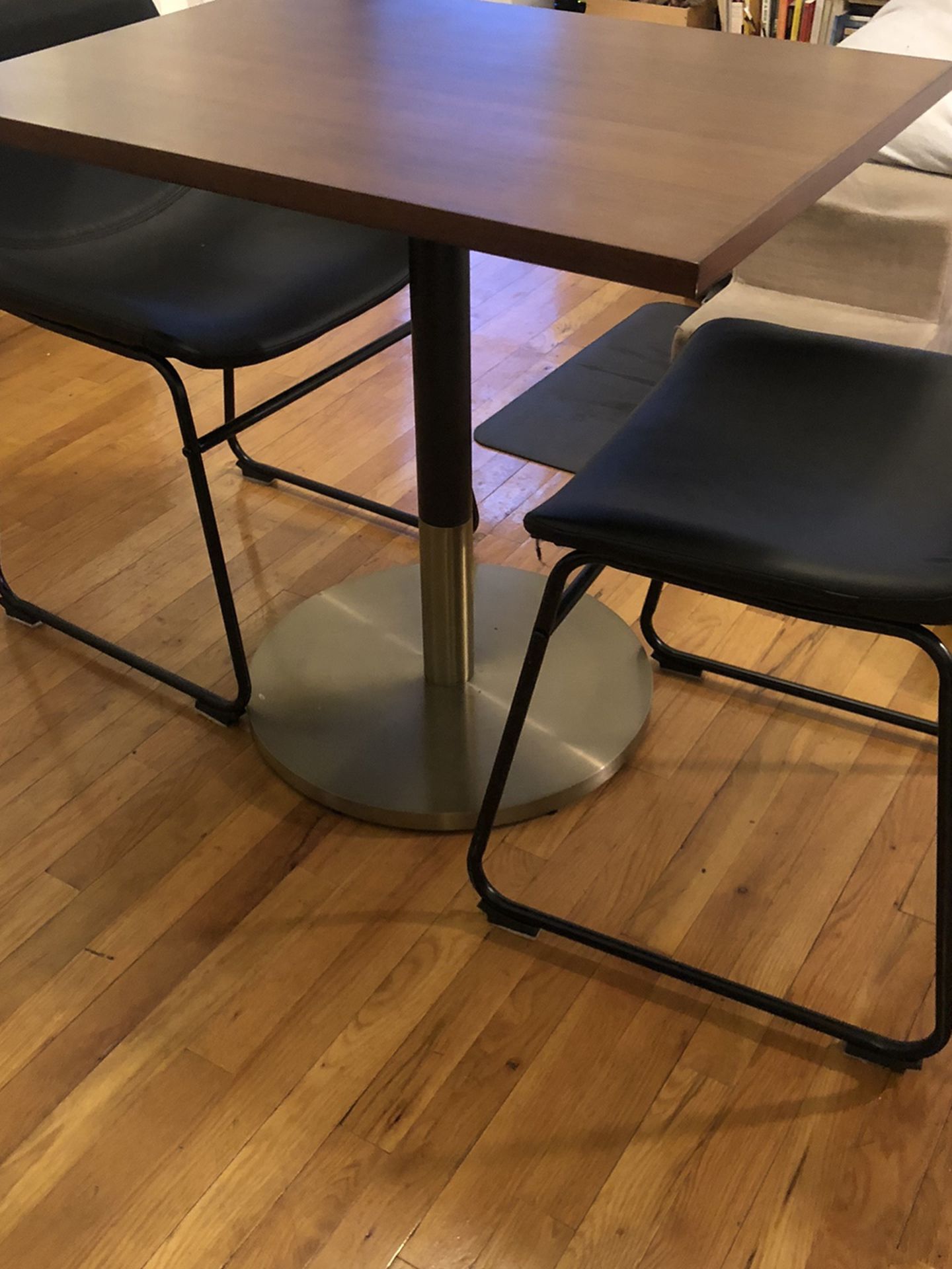 West Elm Bistro Table With 2 Chairs