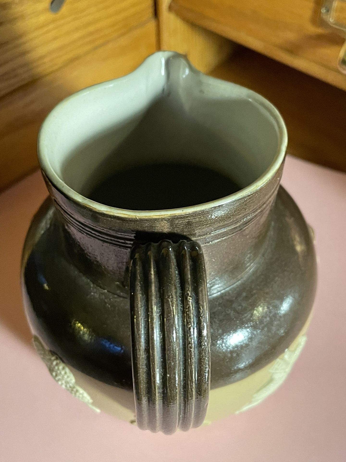 Early Royal Doulton Pottery Pitcher Jug c1900