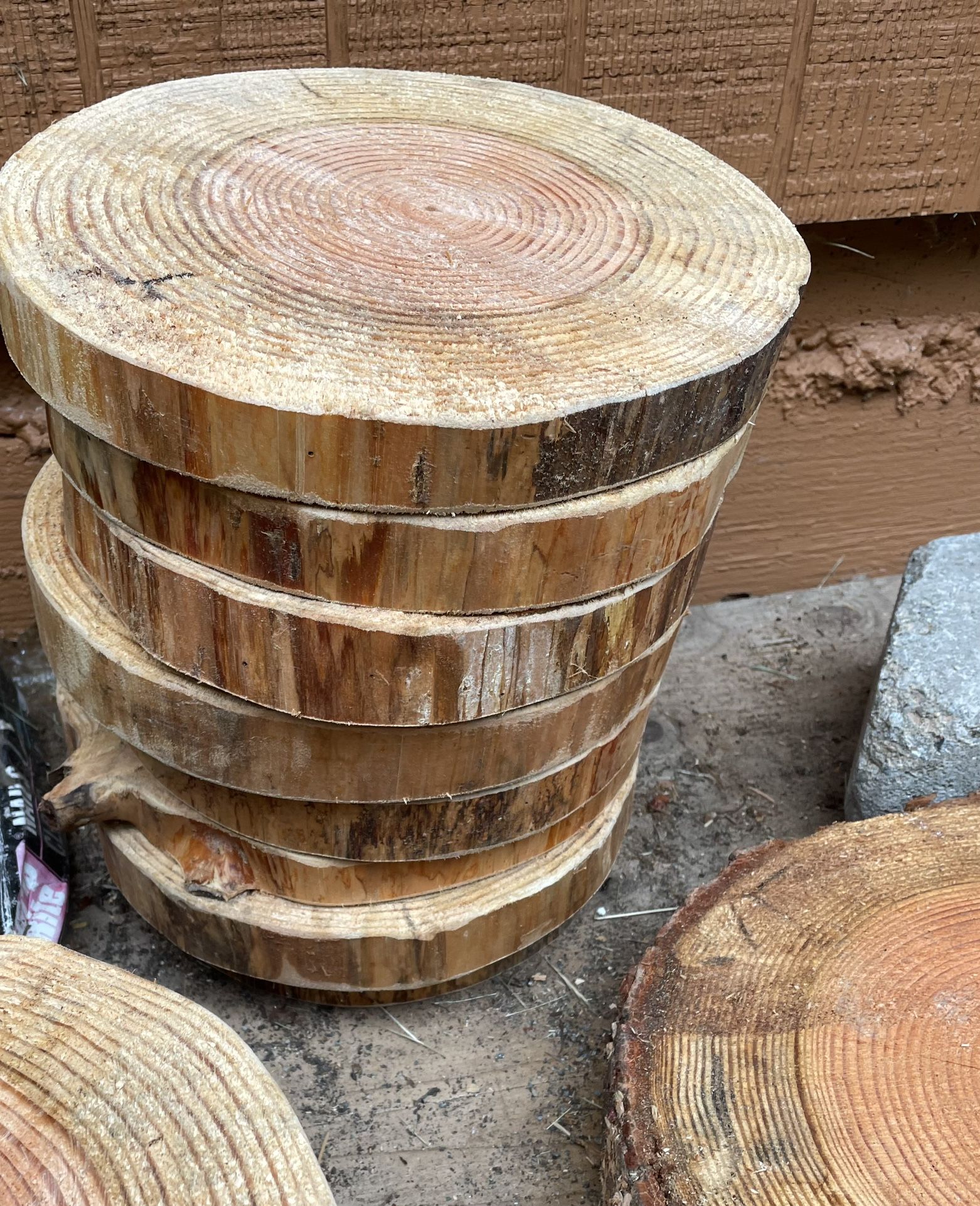 Wood Slices For Event Centerpieces - Wedding Decor