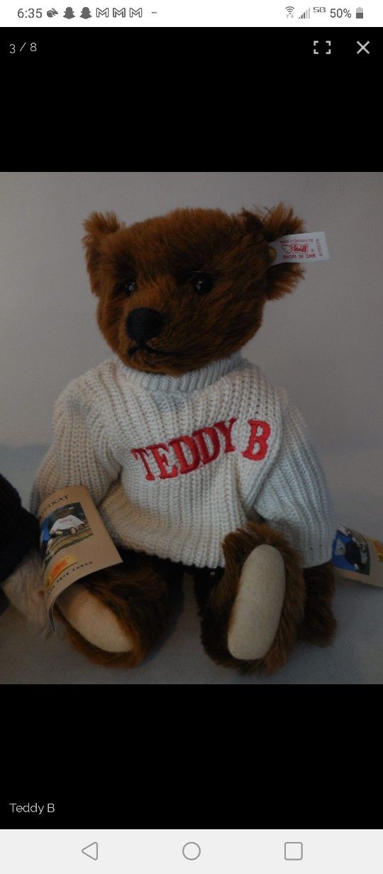 Steiff Teddy B Limited Edition Teddy Bear