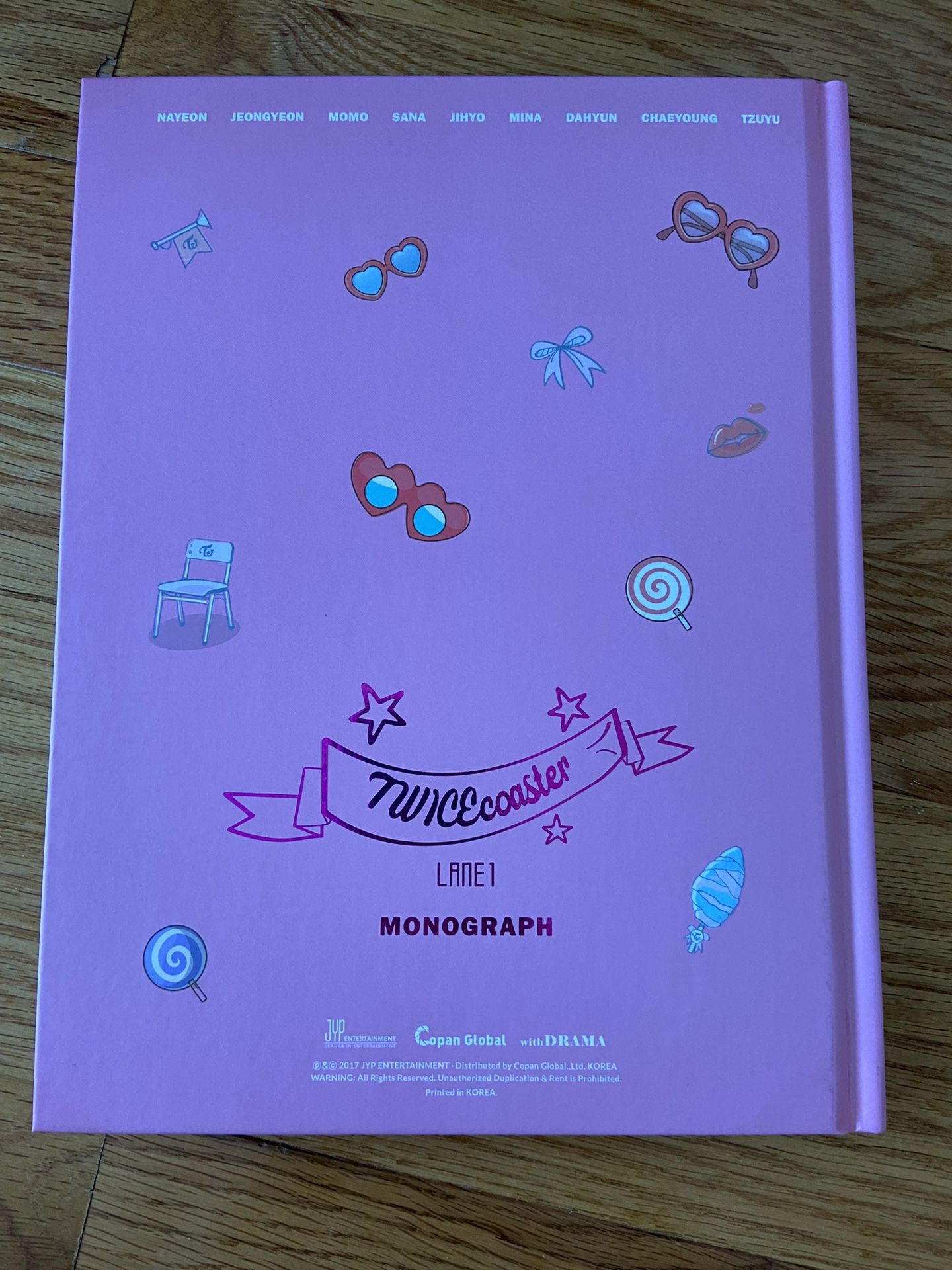 TWICEcoasrer LANE 1 MONOGRAPH