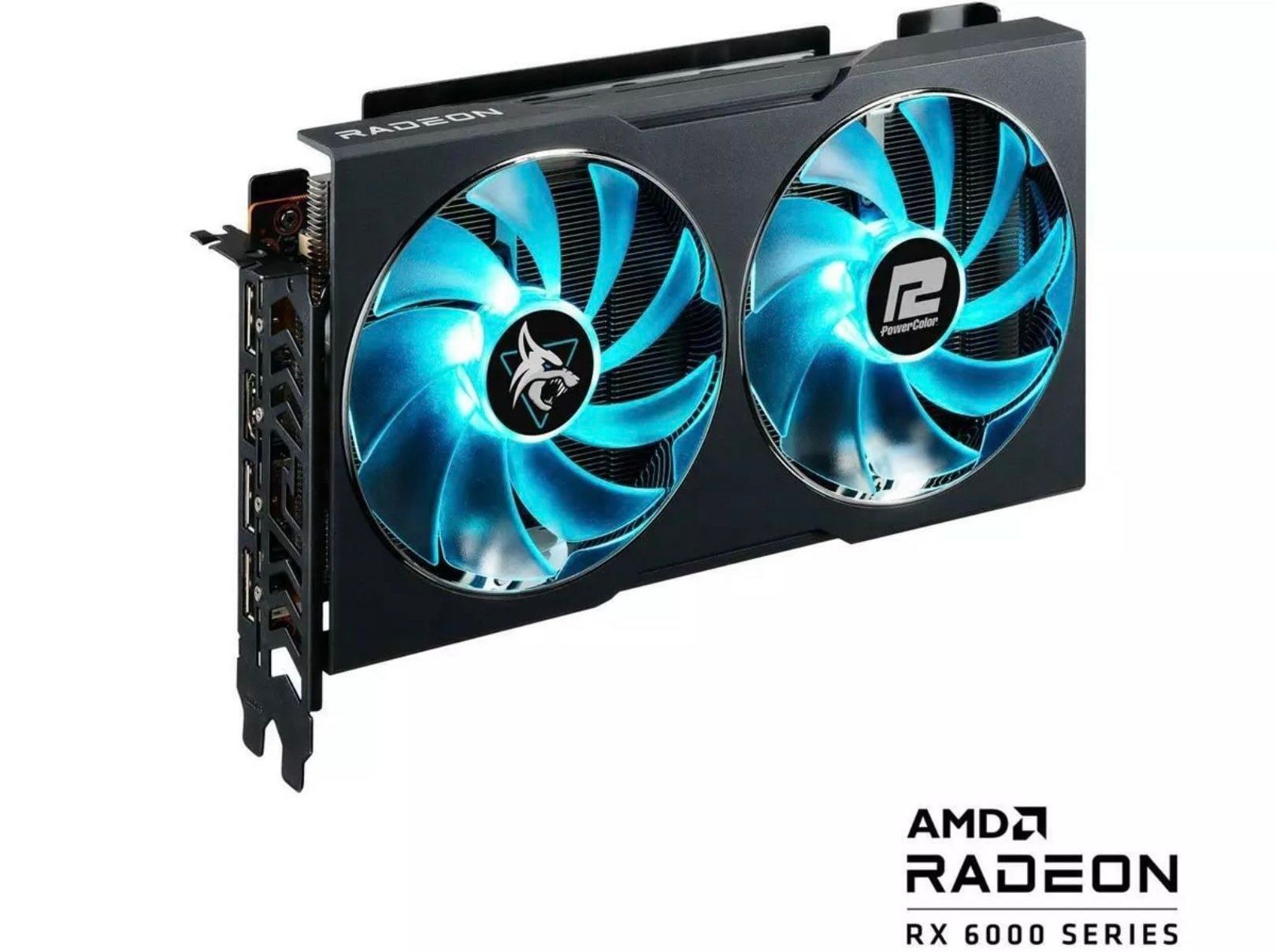 PowerColor Hellhound AMD Radeon RX 6600 Gaming Graphics Card with 8GB GDDR6 Memory, Powered by AMD RDNA 2, HDMI 2.1