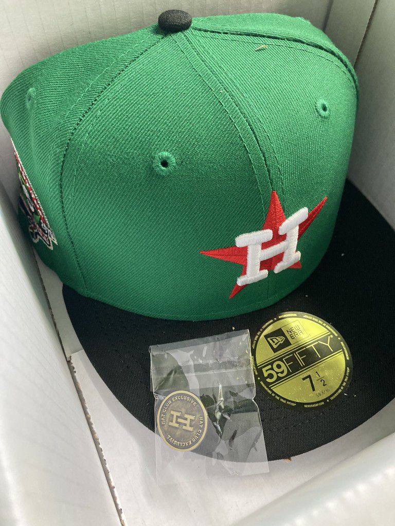 Hat Club Exclusive New Era 59Fifty Beer Pack Houston Astros Heineken Size 7 1/2
