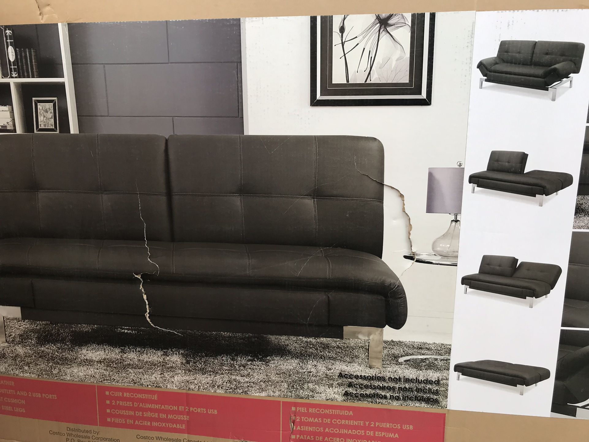 lounger couch futon