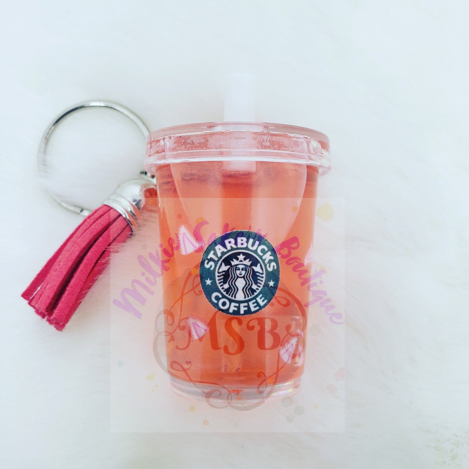 Handmade shaker keychains/ornaments
