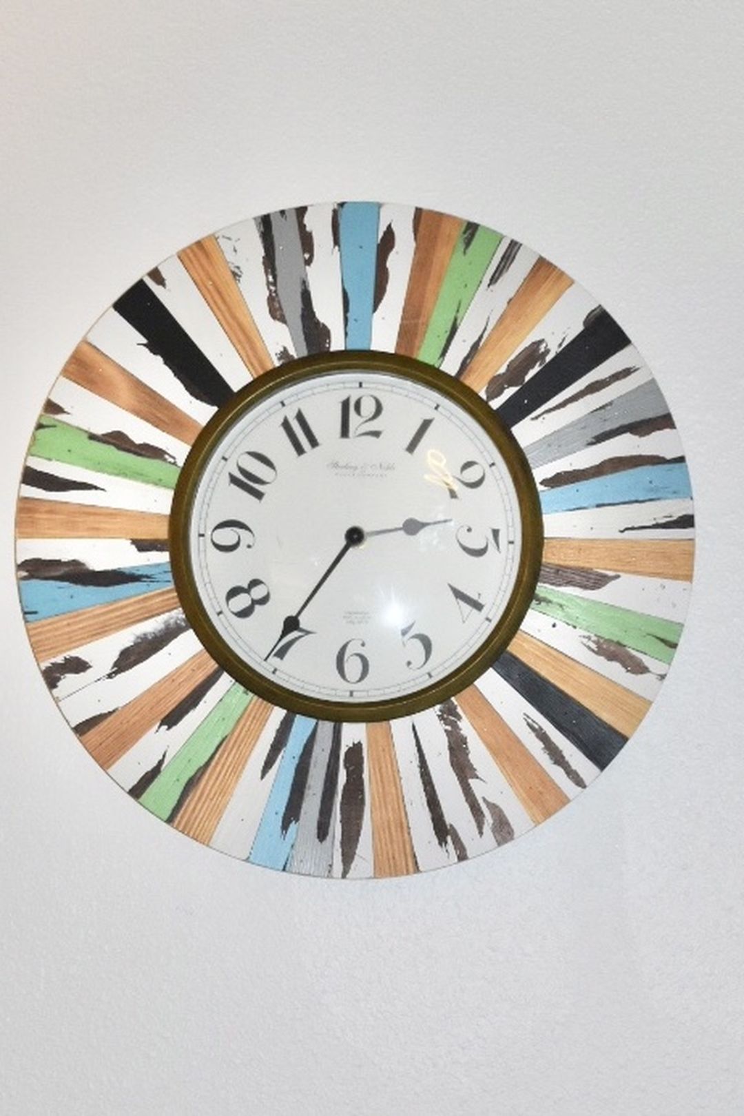 Coloful Frame Wall Clock