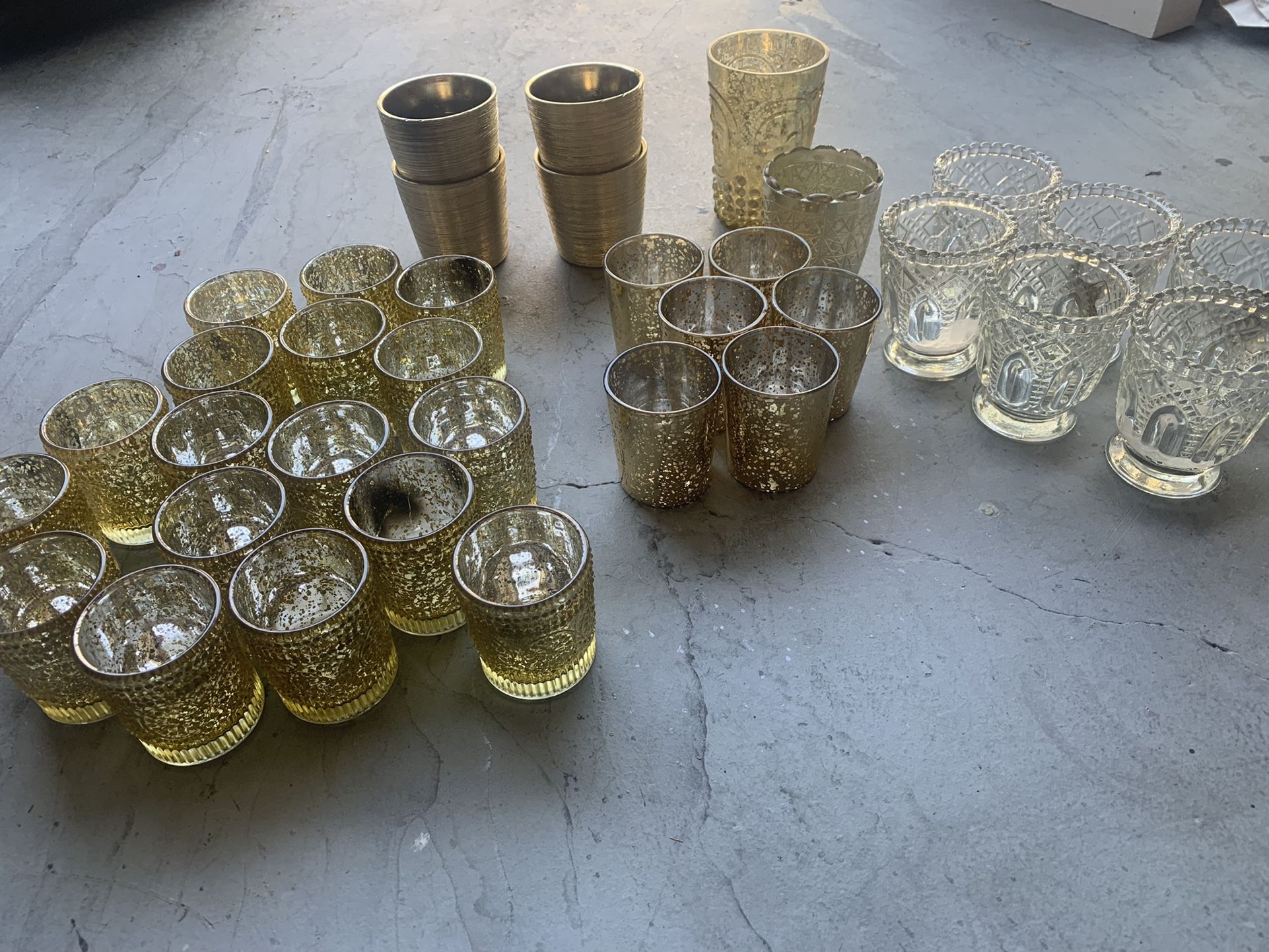 Box of Votive/ Tea light holders