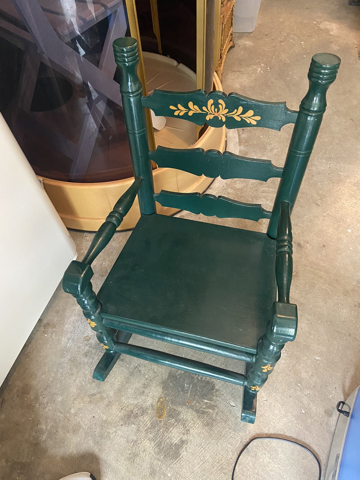 Nice Wood Rocking Chair