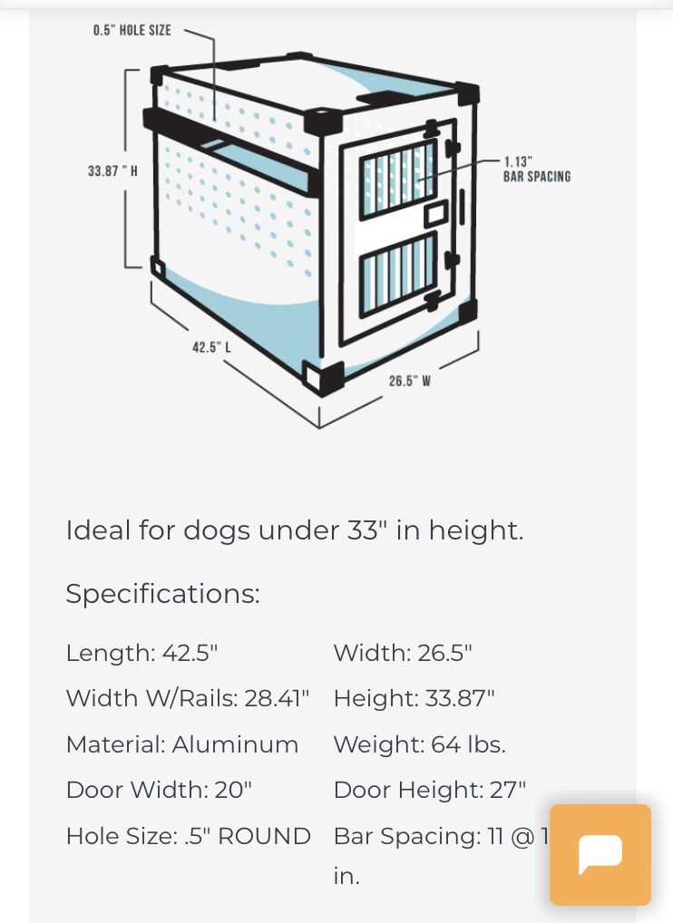 High Anxiety Dog Crate