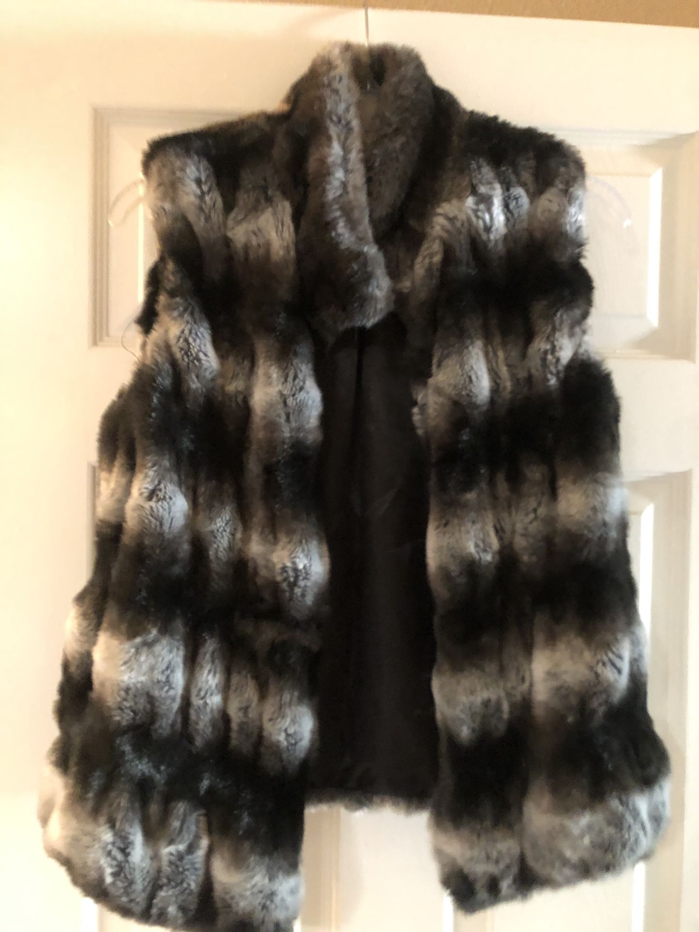 Jennifer Lopez fur vest size small