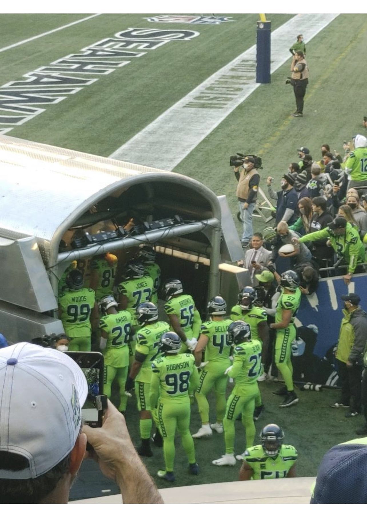 Seahawks vs Saints MNF 2 Tickets