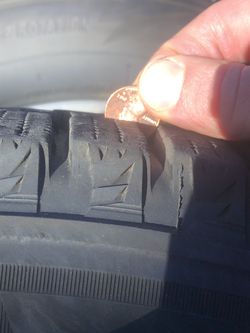 Four Blizzaks W/ Rims For Subaru Outback Thumbnail