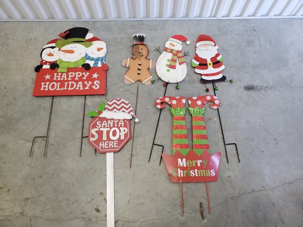 Christmas yard decorations