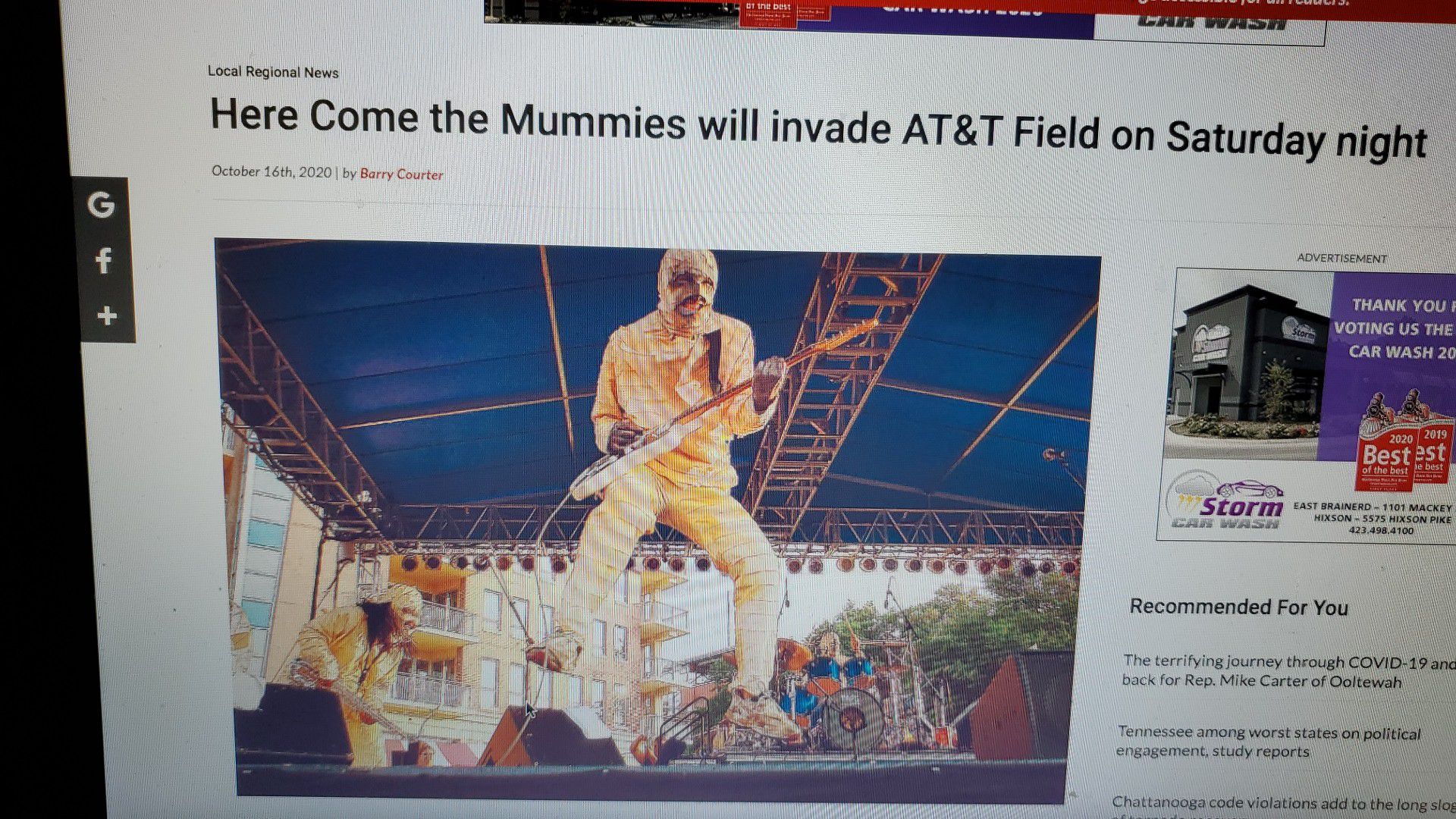 The mummies tickets 2 for 40