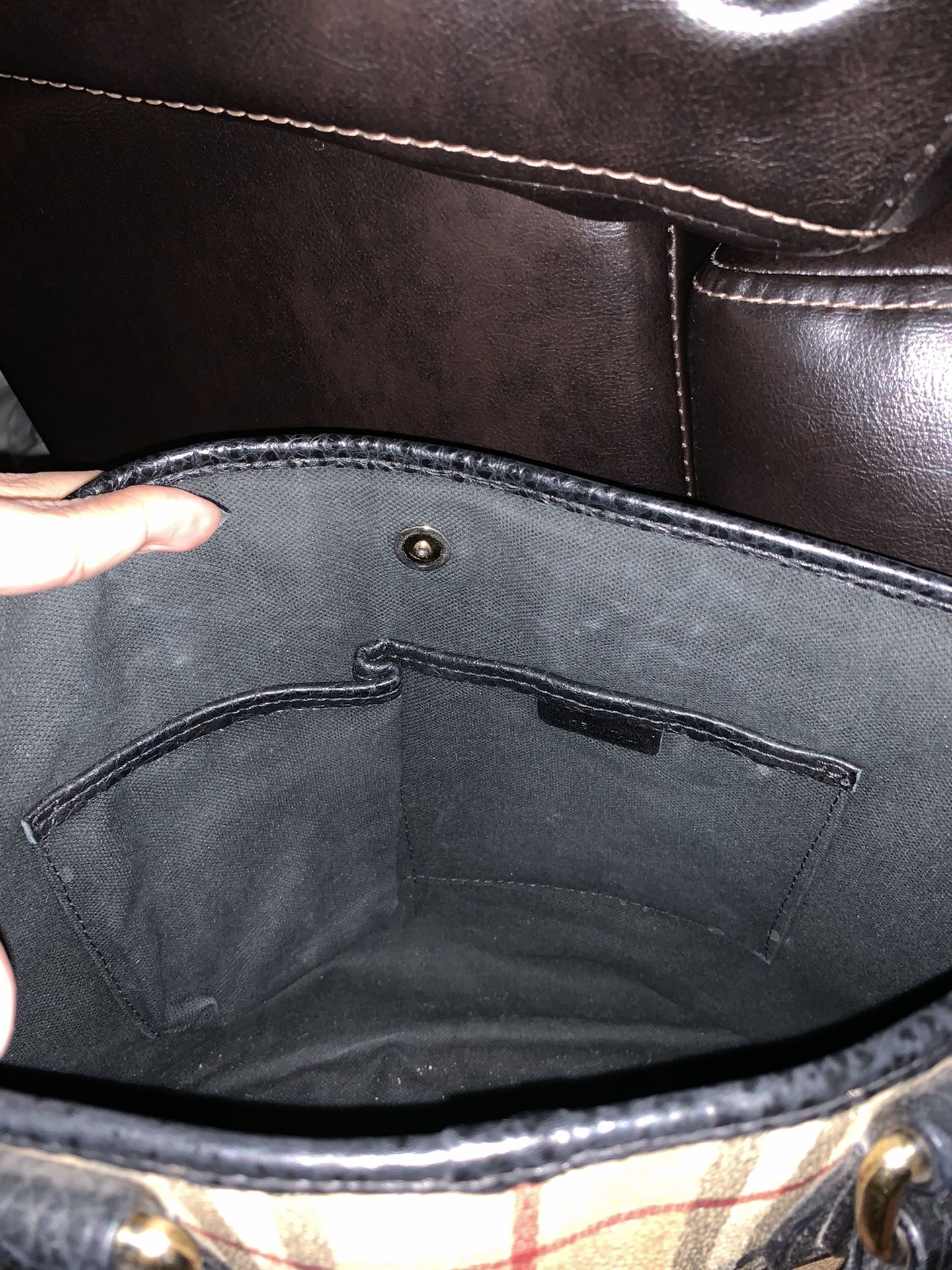 Authentic Burberry Haymaker Tote