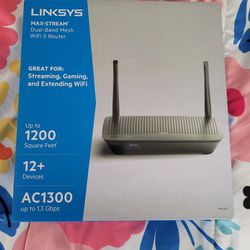 Linksys Max-Stream Mesh Wifi 5 Router Thumbnail
