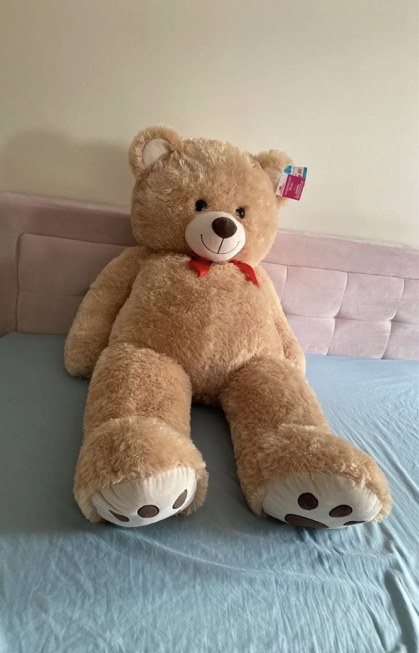 38in Giant Soft Plush Teddy Bear Stuffed Animal Toy - Brown