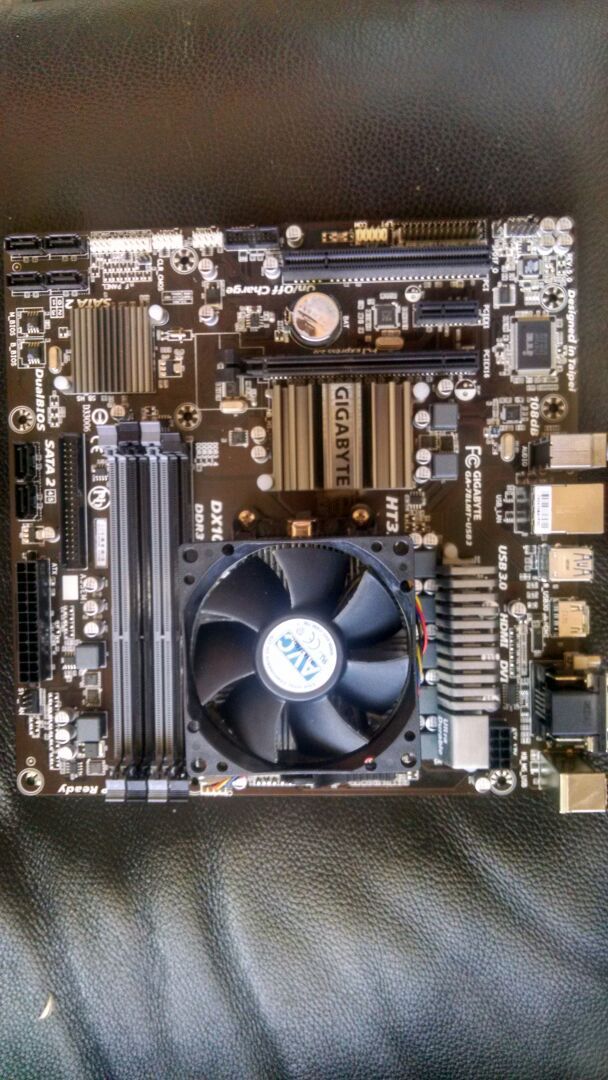 Gigabyte Ultradurable Ga 78lmt Usb3 Atx Am3 W Amd Fx 6300 Processor And Avc Low Profile Cpu Heatsink Cooler Fan For Sale In El Sobrante Ca Offerup