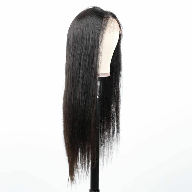 12A 100% Human Hair Wig Pre-plucked transparent Straight