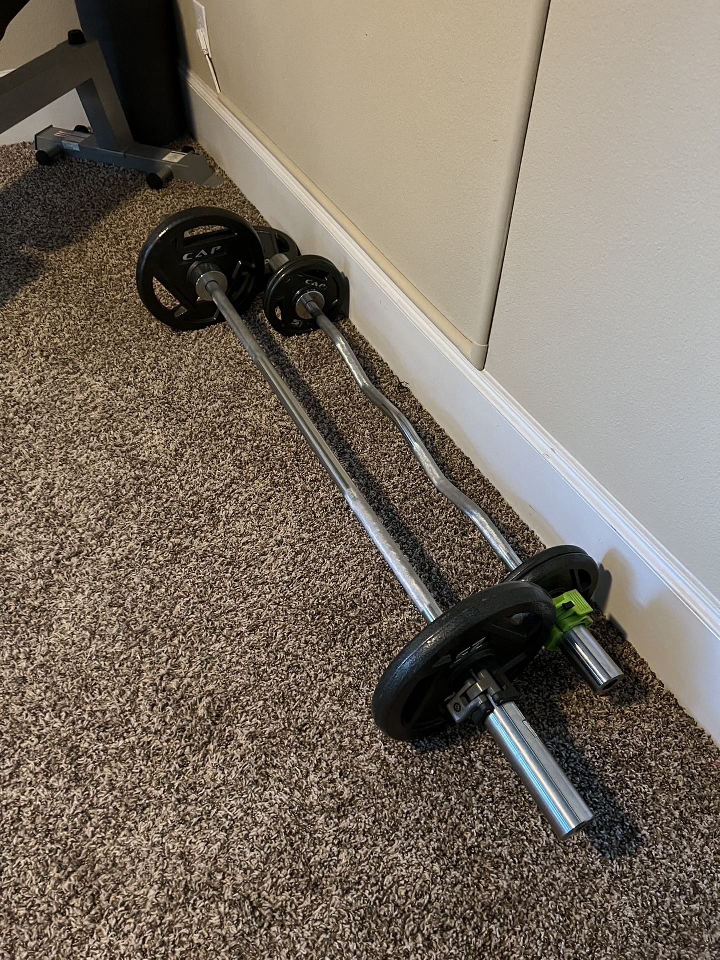 Cap Curl Bars