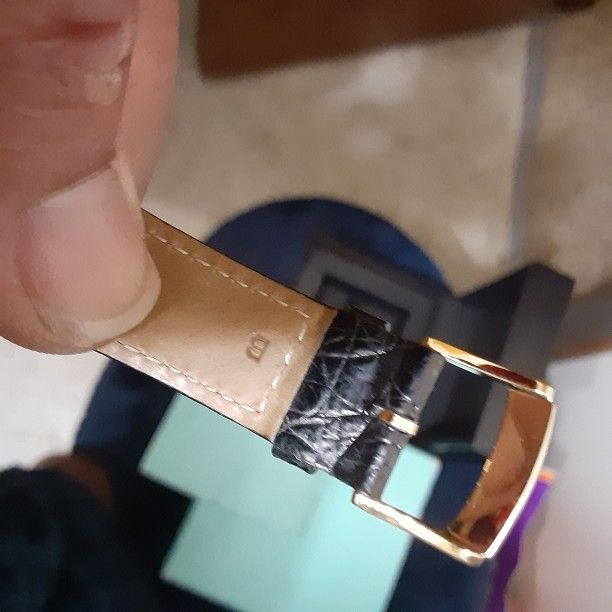 Baumer & Mercier Tiffany Wach Classima 18k Gold Is Used In New Condition Negociable.