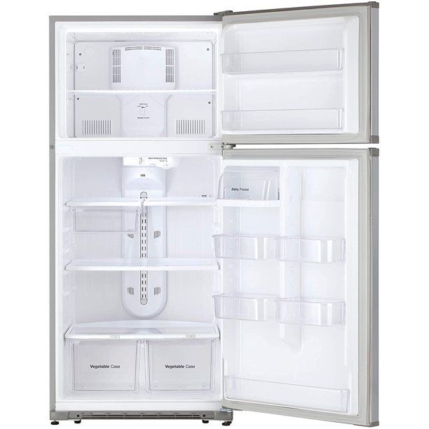 Stainless fridge