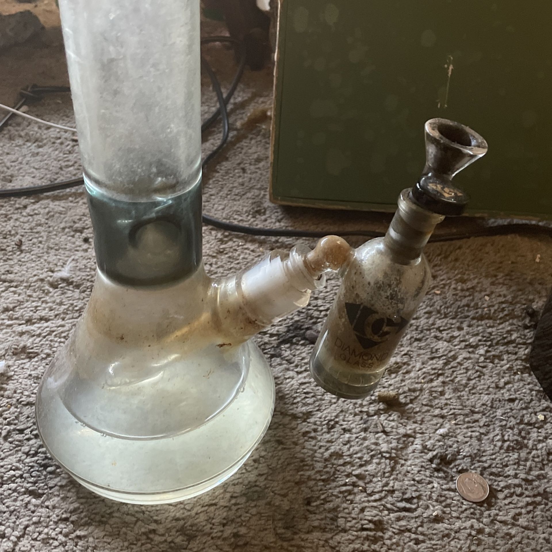 Diamond Glass With Ash catcher