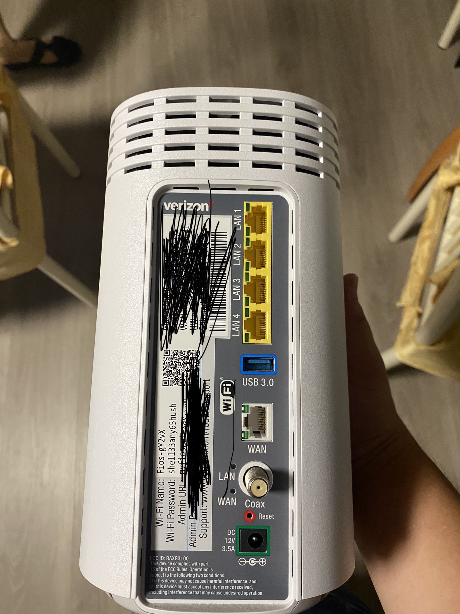 verizon blink box wifi router