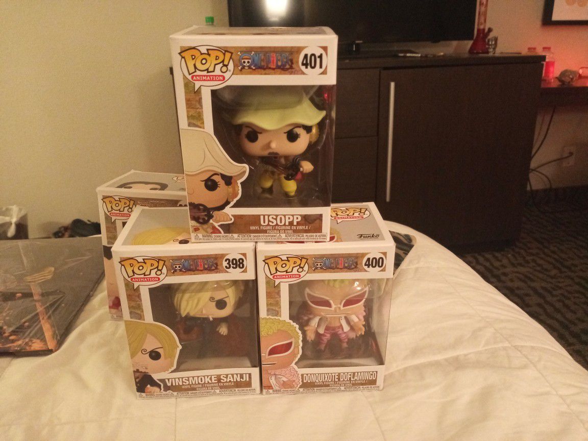 Funko Pop¡ Animation ONE PIECE ,All 3 For $75 Or $20 Each