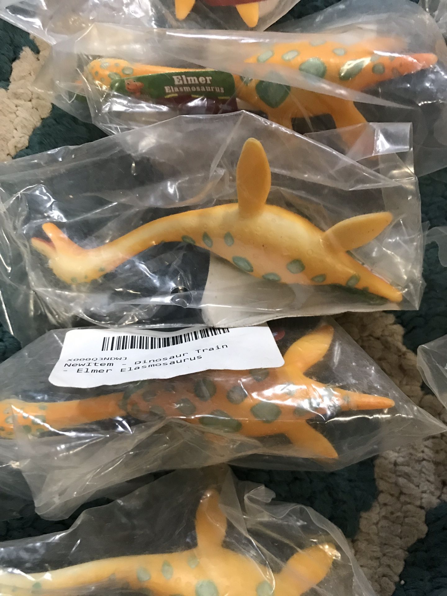 Dinosaur Train Elmer pvc cake topper$10 each new vintage