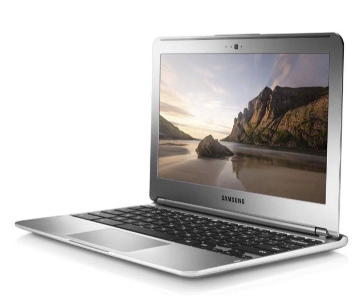 Samsung • Portable • Silver Notebook • Laptop • Chromebook