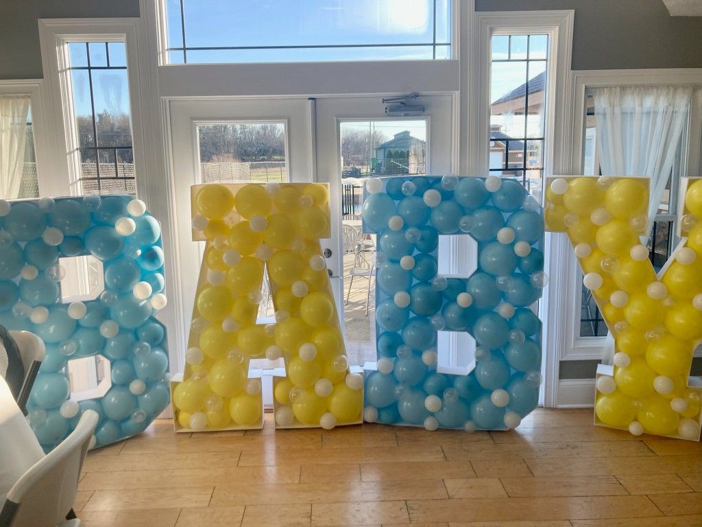 5ft BABY Letters