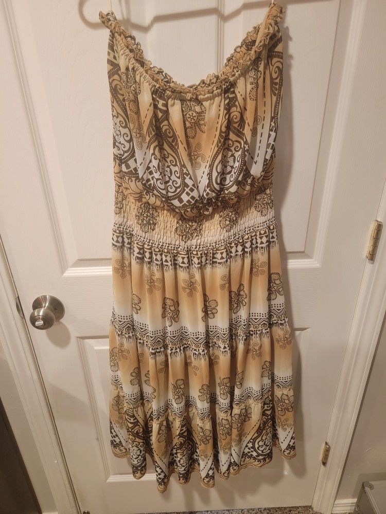 Torrid 3x Strapless Sundress