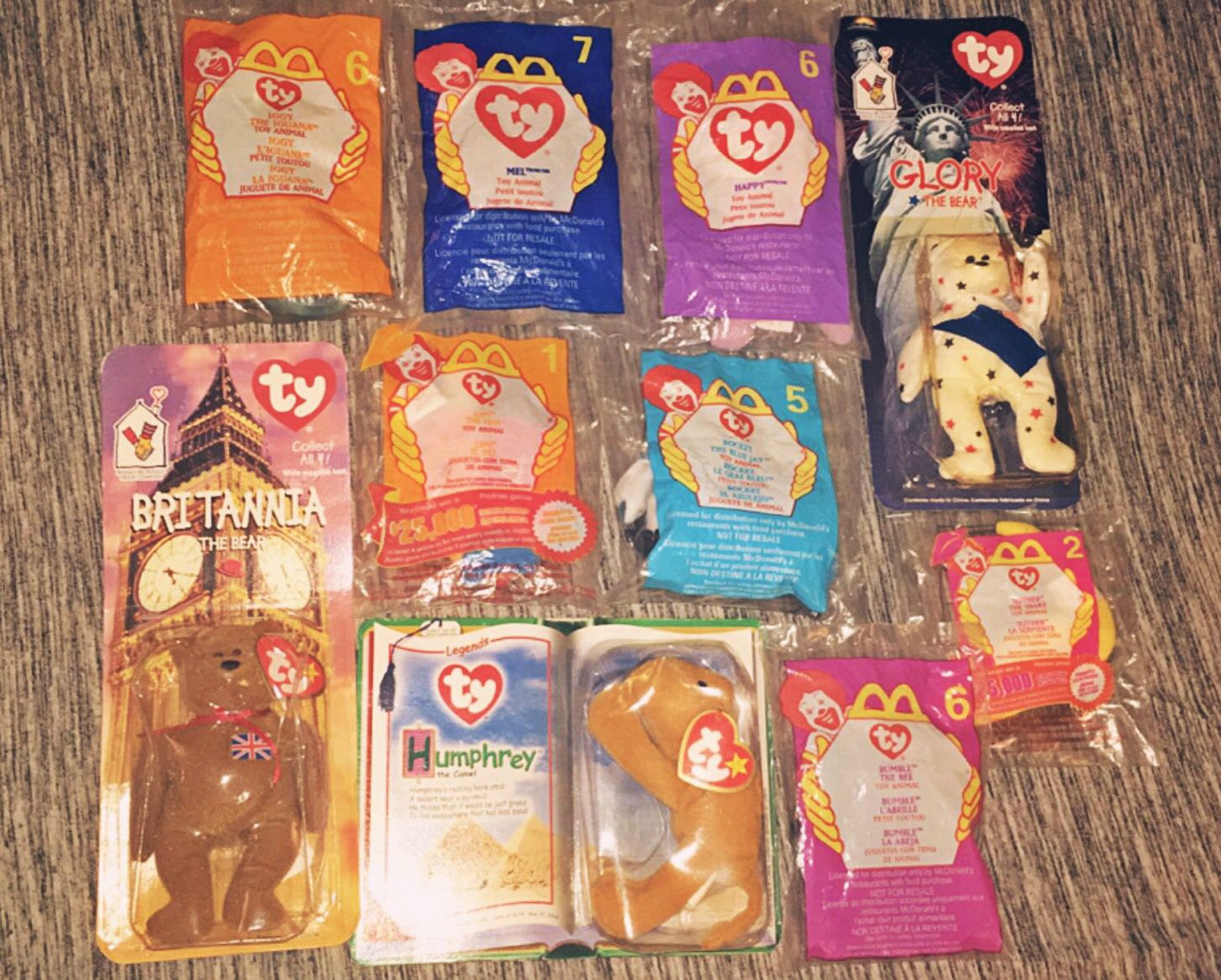RARE Beanie Babies From The 90’s! COLLECTABLE!